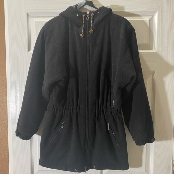 Bogner Fleece Embroidered Hooded Winter Jacket Size: Medium - Picture 2 of 16